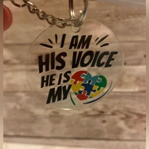 Autism Awareness keychain